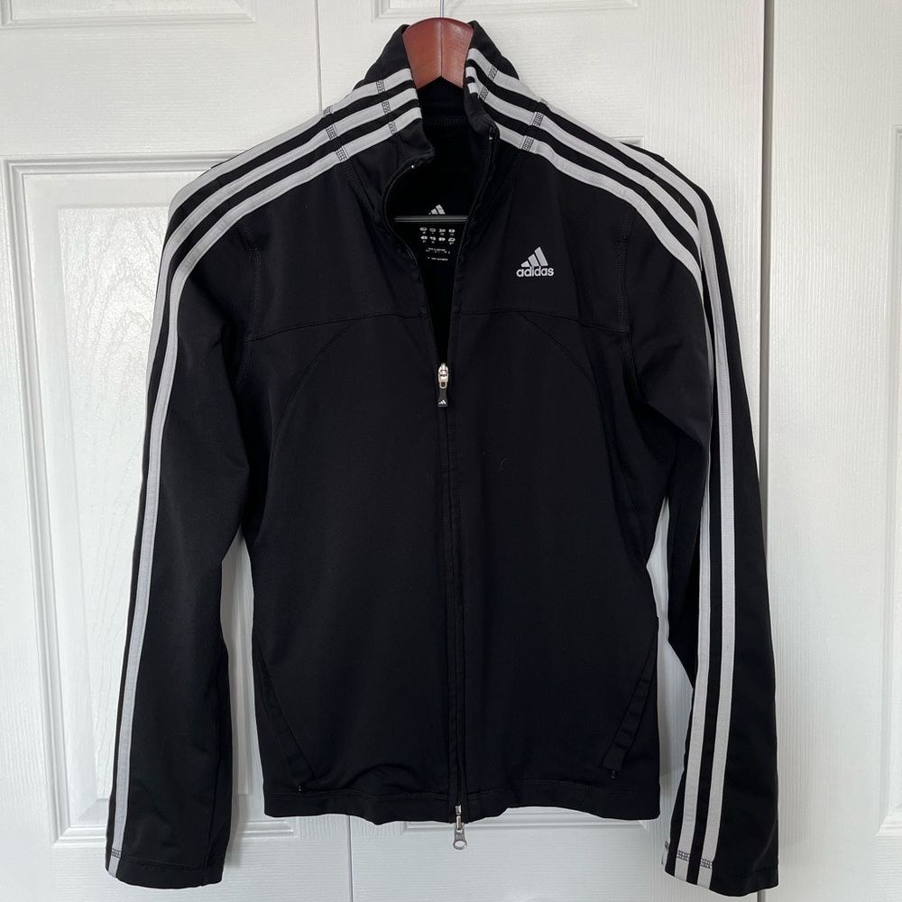 Adidas long sleeve fitness jacket